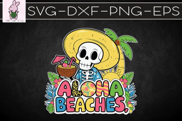 Aloha Beaches Summer Life SVG