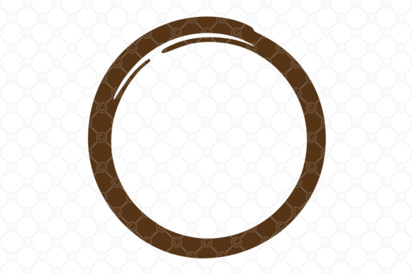 Coffee Stain SVG, Tea Cup Spill Ring 021
