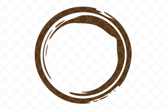 Coffee Stain SVG, Tea Cup Spill Ring 038