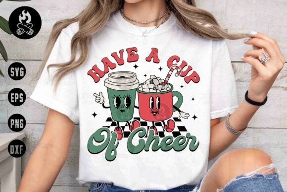 Cup of Cheer SVG PNG EPS DXF