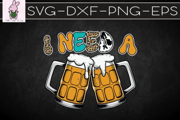 I Need a Beer Western Beer Lover SVG