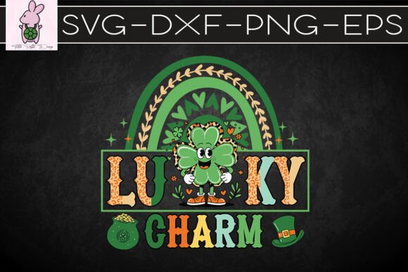 Lucky Charm Retro St. Patricks Day SVG
