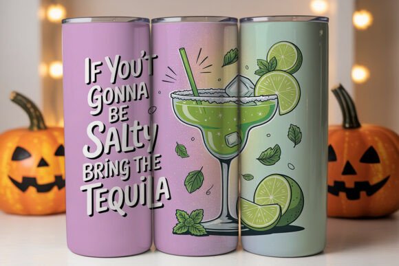 Salty Margarita Tumbler Wrap