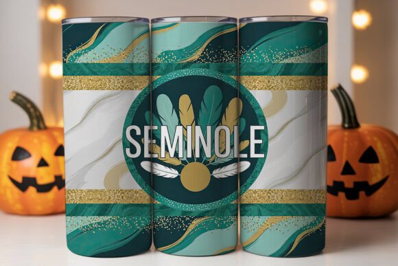 Seminole Tribal Tumbler Wrap 20oz