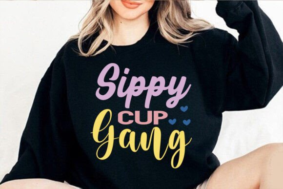Sippy Cup Gang, Toddler Svg